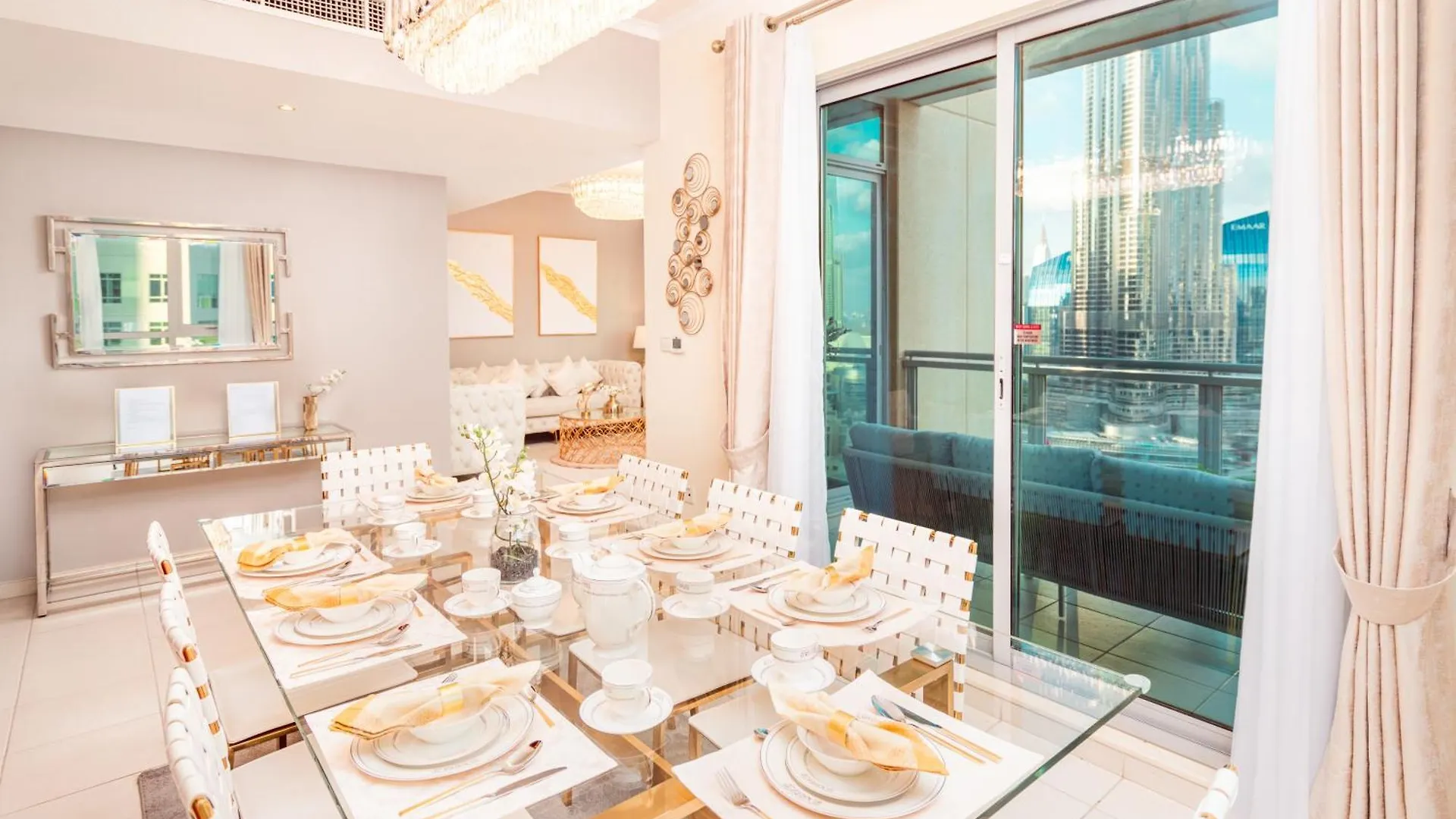 Elite Royal Apartment - Full Burj Khalifa & Fountain View - Luxurious - Largest Layout - Chairman Dubai